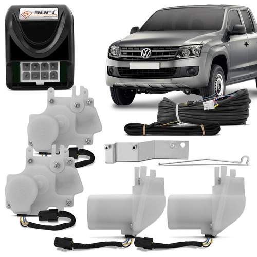 Trava Eletrica Soft Automotiva Amarok Cabine Dupla 4p Mono