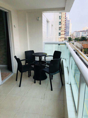 Apartamento Com 2 Dorms, Ocian, Praia Grande - R$ 345 Mil, Cod: 3013 - V3013