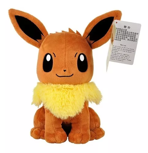 Eevee Pikachu Pelúcia Original Pokémon Center 16/20cm Unidad