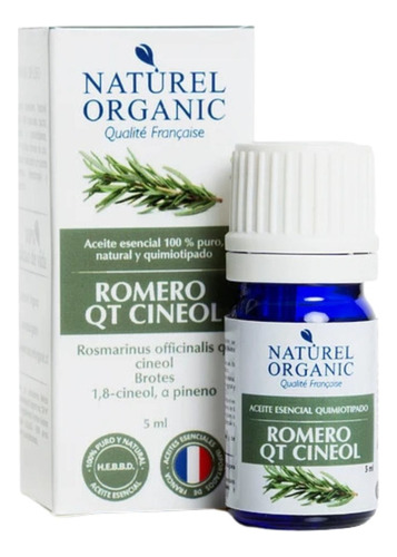 Aceite Esencial Romero Qt Cineol Naturel Organic Difusor
