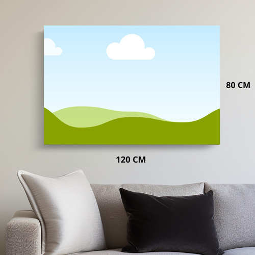 Cuadro Decorativo Notas Musicales Abstracto Canvas Canvas