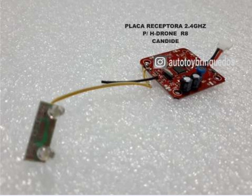 Placa Receptora Drone R8 -  H-18 - 1318 - Candide