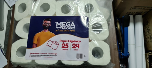 Papel Higienico 24 Rollos De 25mts C/u Pack