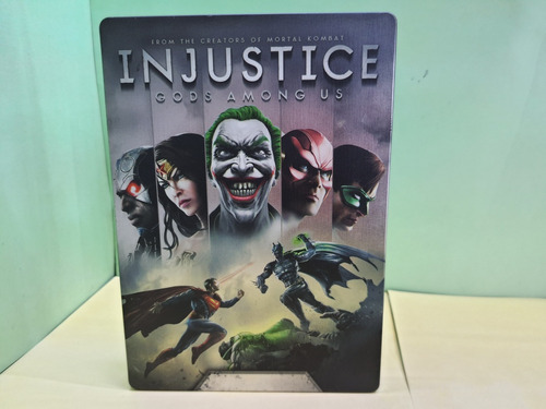 Injustice Gods Among Us Caja Metálica Xbox 360