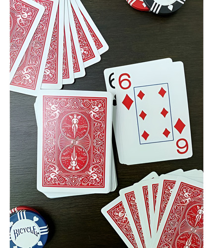 Juego De Mesa Set Bingo Foil Y Baraja Bicycle Jumbo