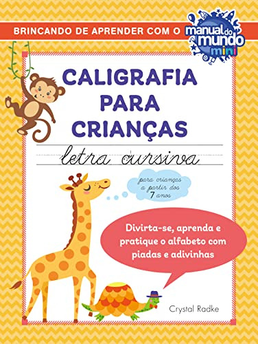 Libro Caligrafia Para Criancas - Letra Cursiva