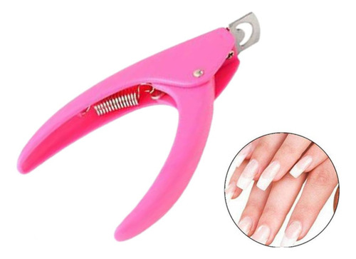 Corta Tip Acero Inoxidable Para Uñas Postizas (3 Piezas)