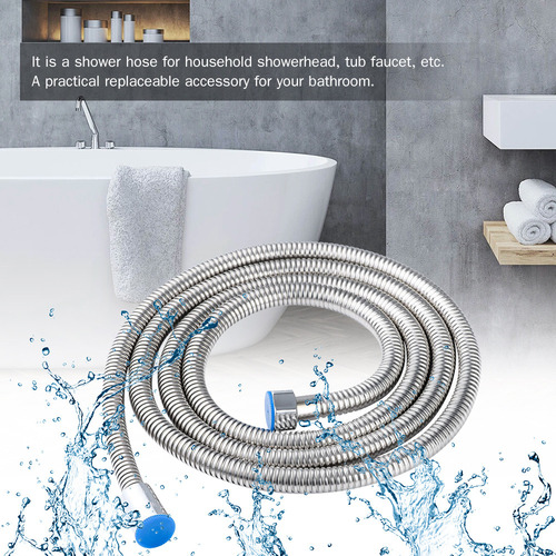 // Manguera De Ducha De Acero Inoxidable De 3 M Para Baño