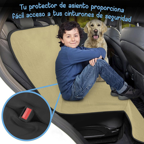 Protector Funda De Mascota Auto Cubre Asiento Para Perro
