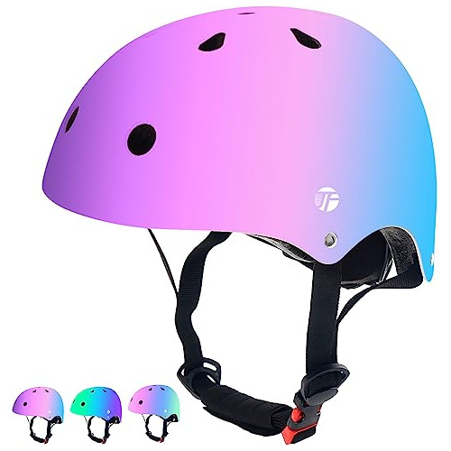 Jeefree Color Gradient Ajustable Helmet For Adult Toddler K