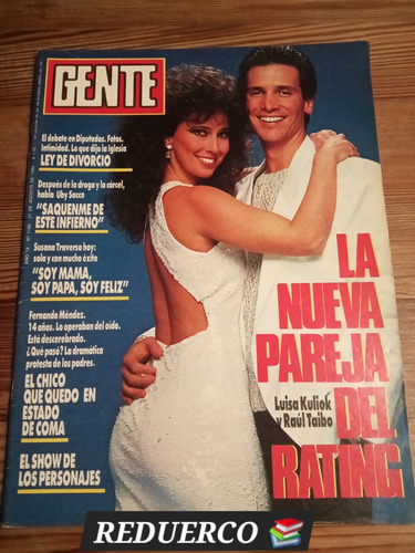 Gente 1100 Año 1986 Sacco Ley Divorcio Francescoli 21/8 E