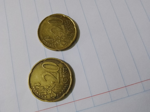 Imagen 2 de 2 de Moneda De 20 Centimos Alemania 2002