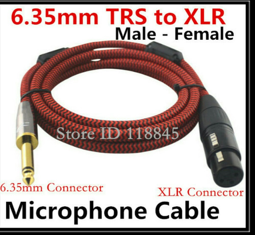 Cable Blindado Kirlin Mw 472 Para Micrófono Xlr Hembra-plug