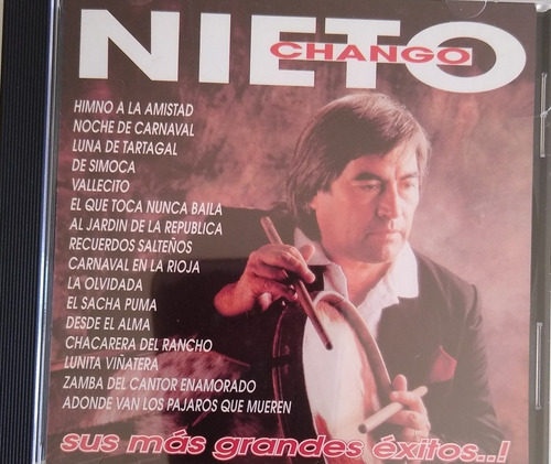 Chango Nieto - 15 Grandes Éxitos - Cd Nuevo Original Vol. 1