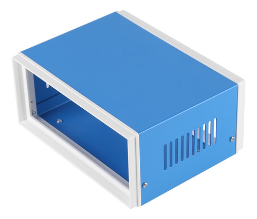 Caso De Projeto De Gabinete De Metal Azul 170* 130* 80mm Diy