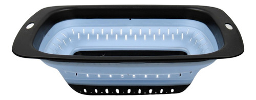 Colador Plegable Rectangular De Silicona - Color Surtido
