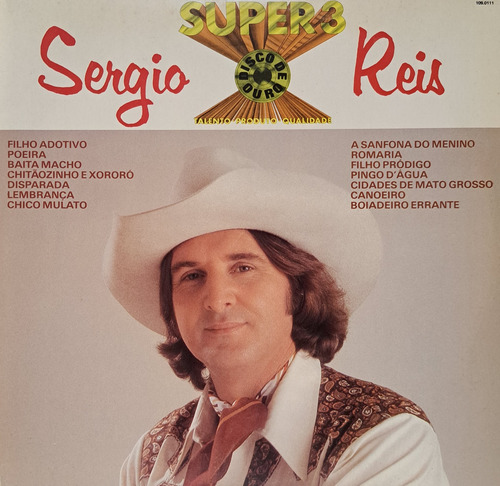 Sérgio Reis 14 Discos Vinil Lp Coleção Sertaneja Pantaneiro