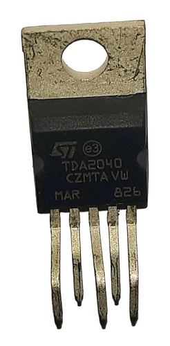 Tda2040 Tda 2040 Nte1376  Circuit Audio Power Amplifier