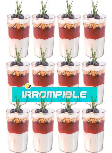 Vaso Para Jugo X12unds Irrompible Policarbonato Persal 12 Oz