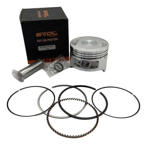 Kit Piston Akt Xm-200 Plano ((std)) // Evol //