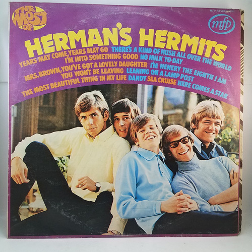 Hermans Hermits - The Most Of - Vinilo 1971 Lp Uk - Mb
