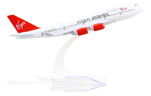 Modelo De Avión Boeing 747 Qiyumoke 1/400 Metal Diecast