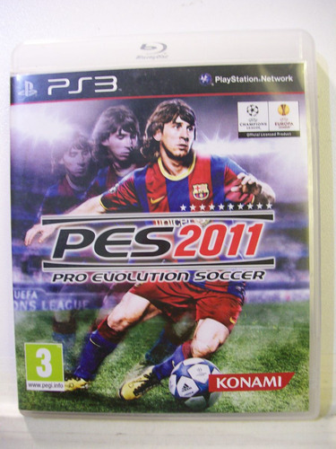 Pes 2011 - Pro Evolution Soccer, Jogo Ps3 Original Importado