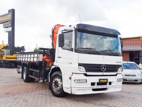 Mb Atego 1718 2005 Toco Munck 12,5 Pegapeso + Carroceria
