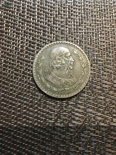 Moneda Antigua $1 Morelos 1958 Plata 0.100