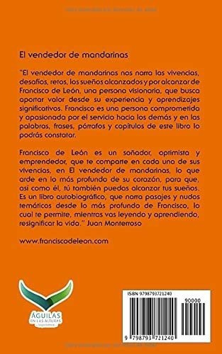 El Vendedor De Mandarinas - De Leon, Francisco, De De León, Franci. Editorial Independently Published En Español