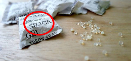 Sílica Gel Sache Kit 8 Und Com 100g Cada Saquinho Antimofo