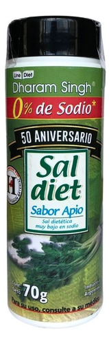 Sal Diet Con Apio Dharam Singh X 70 G Sin Sodio Kosher