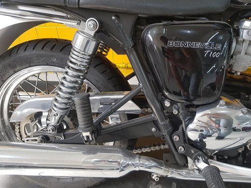 Triumph Bonneville T100 Azul - 2015 - Km 20.000 947234344