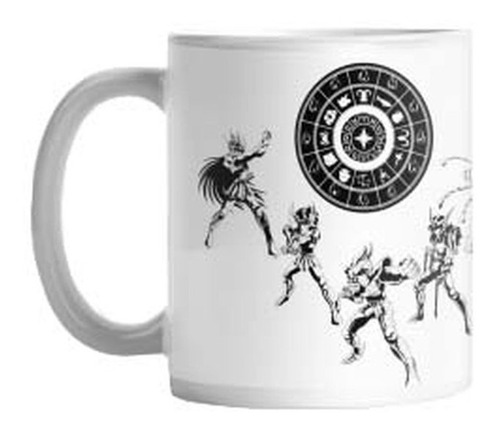 Taza Caballeros Del Zodiaco Saint Seiya Mod 87