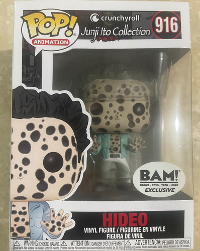 Funko Pop! Animación Junji Ito Hideo Cursed Bam Exclusivo (Usado)