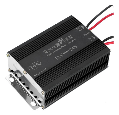 Convertidor Step Up De 10 A, 12 V A 24 V, Para Coche