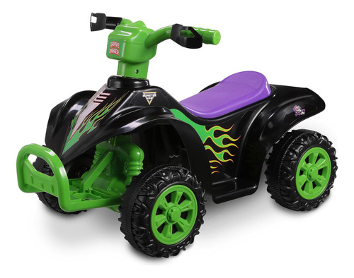 Ride-on Toy Voyager Bluey 6v Atv Quad Para Niños De 2 A 3 Añ