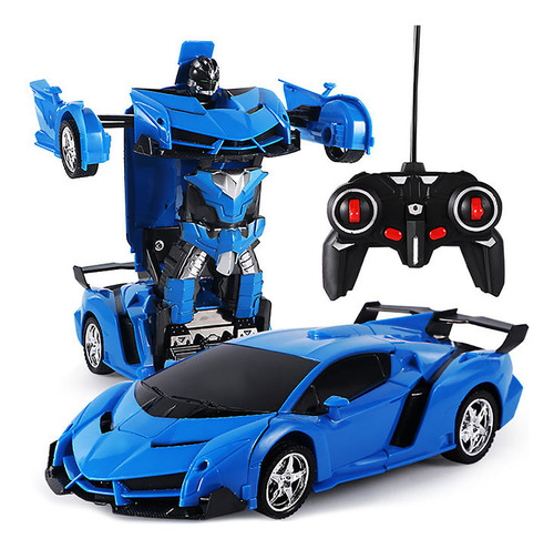Robot De Coche De Transformación A Control Remoto Para Niños