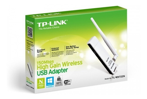 Tarjeta Usb Wifi 150m Tl-wn722n