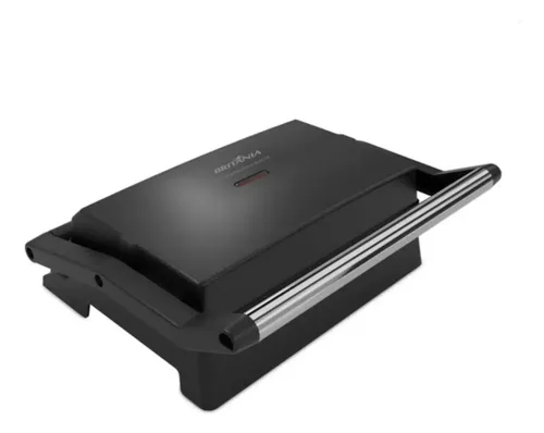 Grill e Sanduicheira Britânia 2 em 1 BGR27B - Preto - R$ 106,6