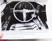 Comprar Foto Antigua Pontiac Grand Prix 1969 No Folleto Manual 69