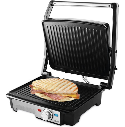 Grill Sandwichera Ufesa Contact Grill Pr2000 Apertura 180º