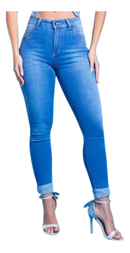 Calça Jeans Skinny Midi Feminina Biotipo Style Up Ref 29764