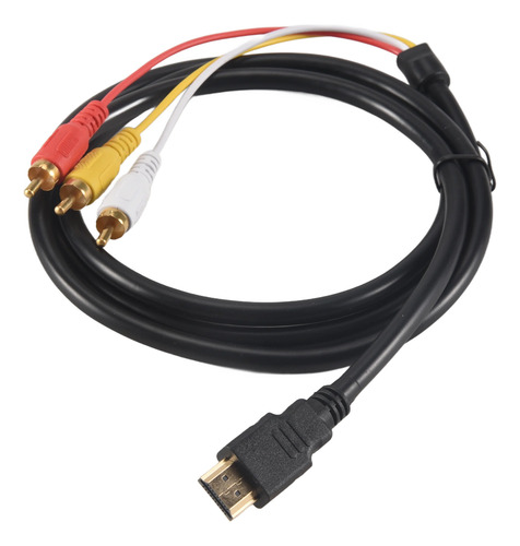 Cable Rca De 1080p Macho A 3 Rca S-video Av Cable Co