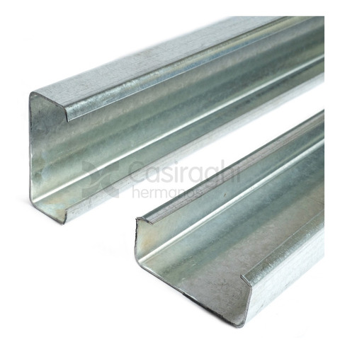 Perfil C Galvanizado 80x40x10 2mm X 6 Metros