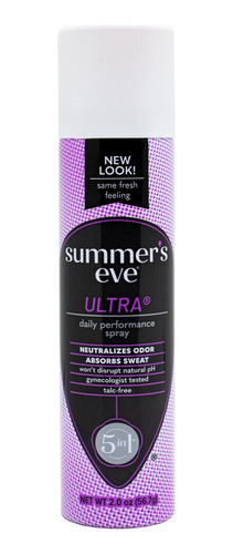 Summers Eve Ultra Spray Refrescante Intimo Absorbe Humedad