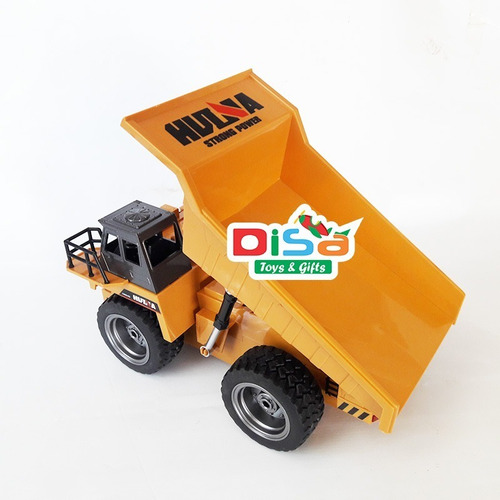 Caminhão De Controle Remoto Dump Truck 6 Ch Completo Huina