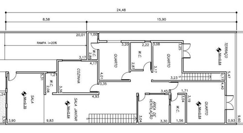 Imagem 22 de 24 de Sobrado À Venda, 4 Quartos, 4 Suítes, 3 Vagas, Pinheirinho - Santo André/sp - 48417