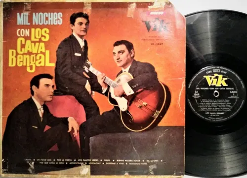 Vinilo Los Cava Bengal Mil Noches Con Nueva Ola Boleros 60s (Usado)