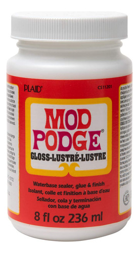 Sellador A Base De Agua Mod Podge Cs11201, Pegamento, Amplif